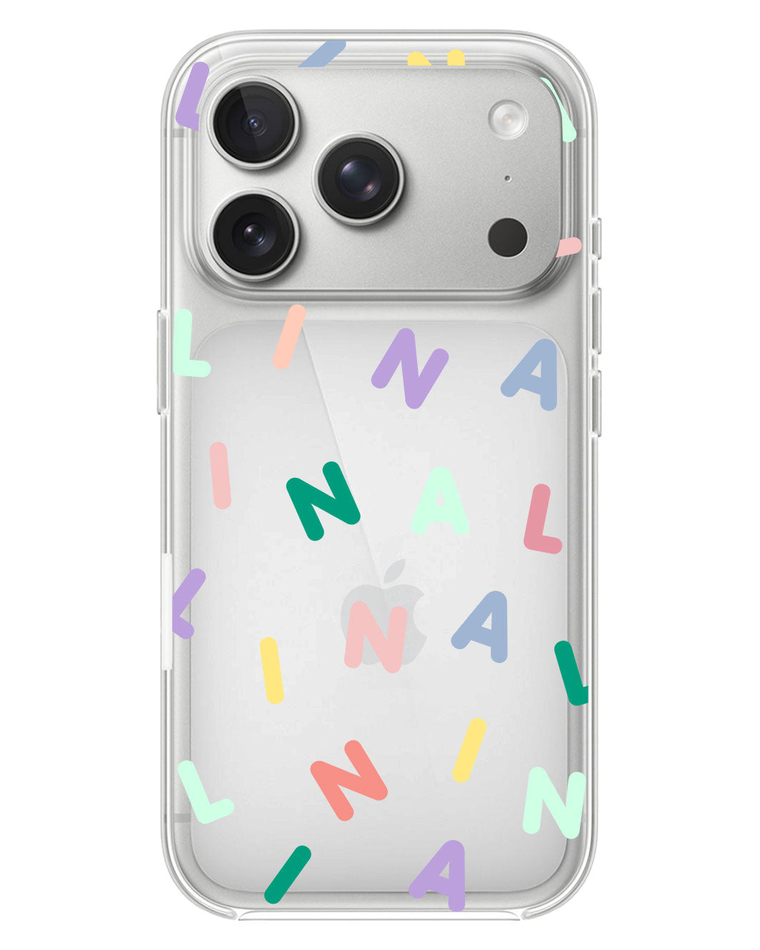 iPhone Rearguard Hybrid - CUSTOM MONOGRAM 2.0 Rainbow