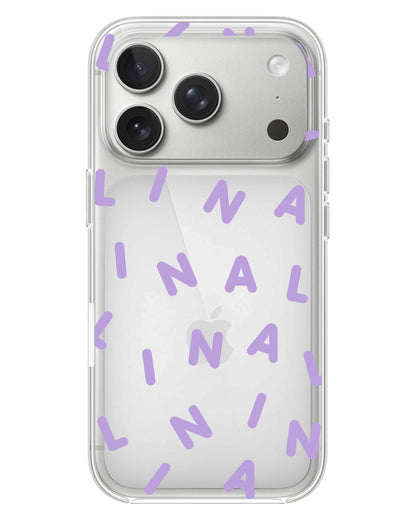 iPhone Rearguard Hybrid - CUSTOM MONOGRAM 2.0 Lilac