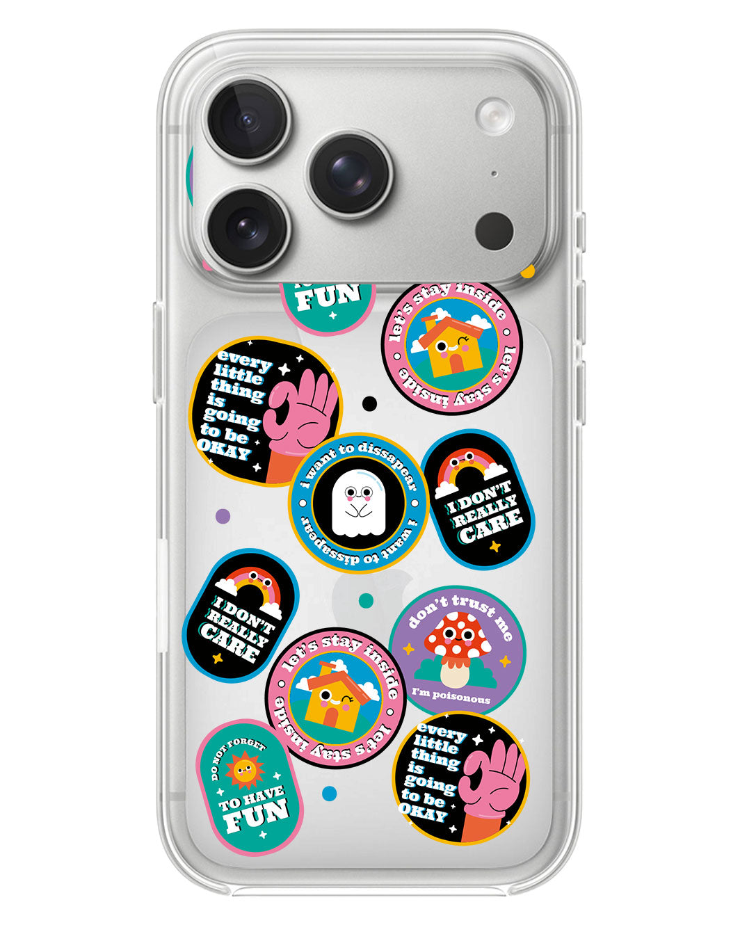 iPhone Rearguard Hybrid - Monster Sticker Pack