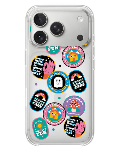 iPhone Rearguard Hybrid - Monster Sticker Pack