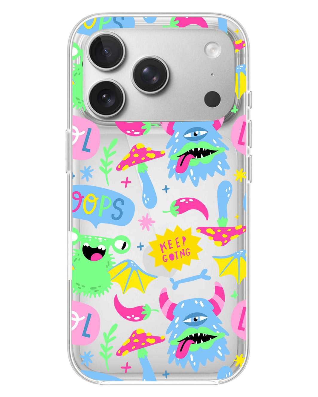 iPhone Rearguard Hybrid - Monster Say Keep Going