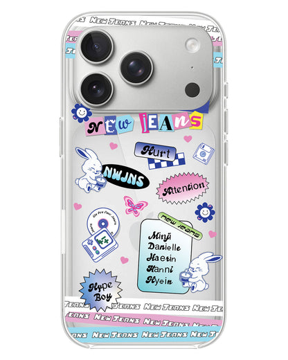 iPhone Rearguard Hybrid - NEW JEANS Sticker Pack
