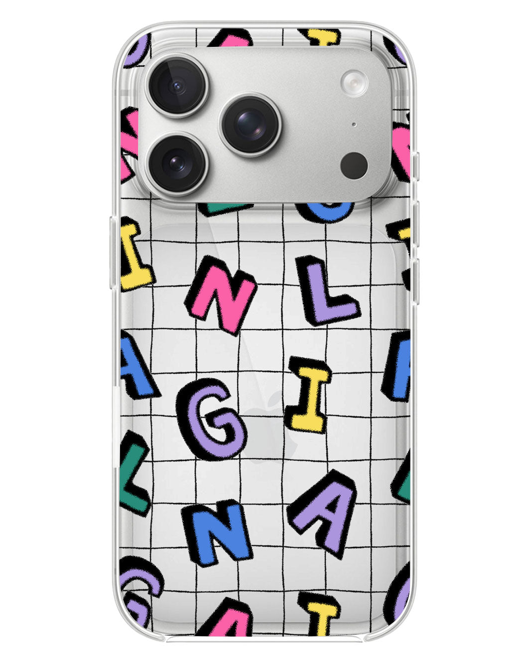 iPhone Rearguard Hybrid - CUSTOM MONOGRAM 3.0 Playful 2.0