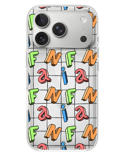 iPhone Rearguard Hybrid - CUSTOM MONOGRAM 3.0 Playful