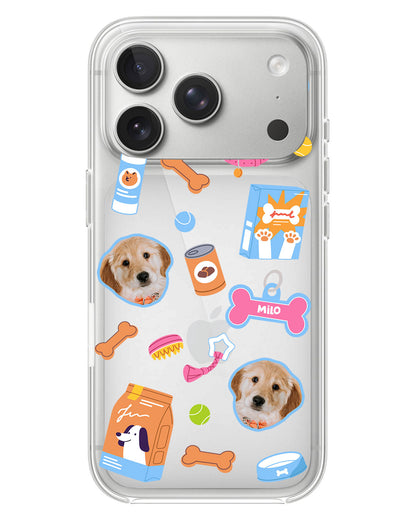 iPhone Rearguard Hybrid - Pet Grid Puppy Sweet Treats