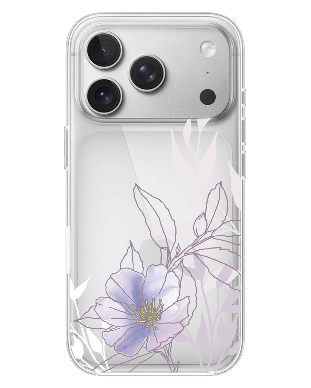 iPhone Rearguard Hybrid - Purple Lily