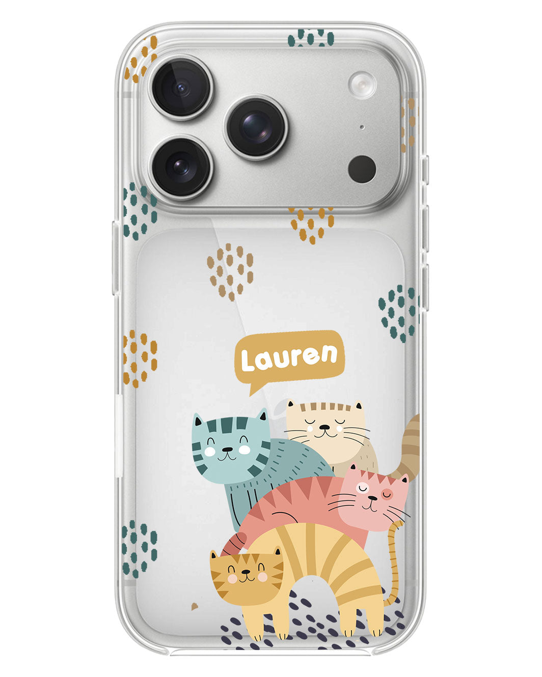 iPhone Rearguard Hybrid - Rainbow Meow 2.0