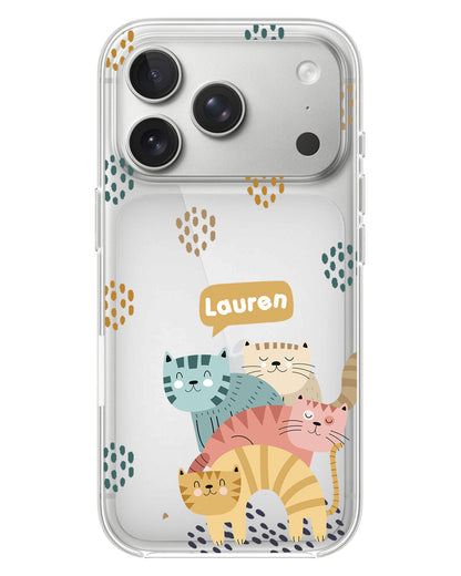 iPhone Rearguard Hybrid - Rainbow Meow 2.0