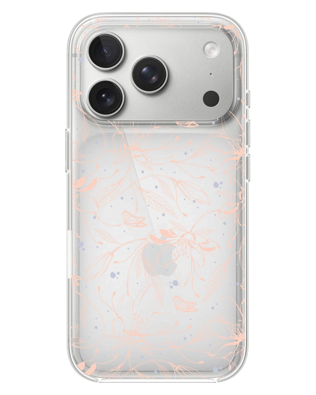iPhone Rearguard Hybrid - Sketchy Flower & Butterfly 1.0