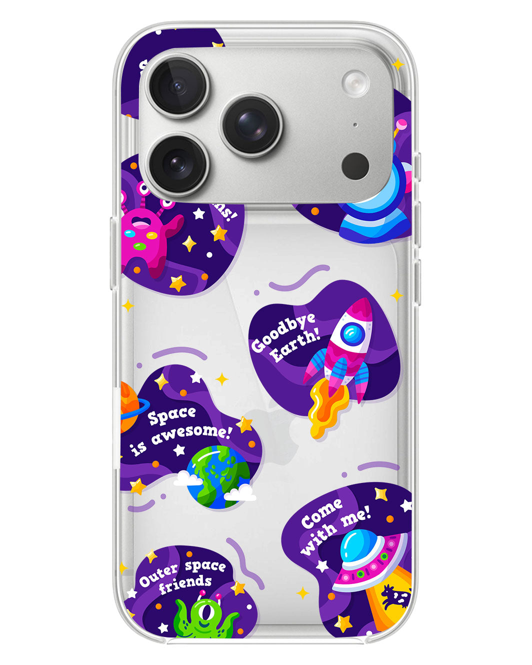 iPhone Rearguard Hybrid - Space Traveller