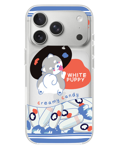 iPhone Rearguard Hybrid - White Puppy