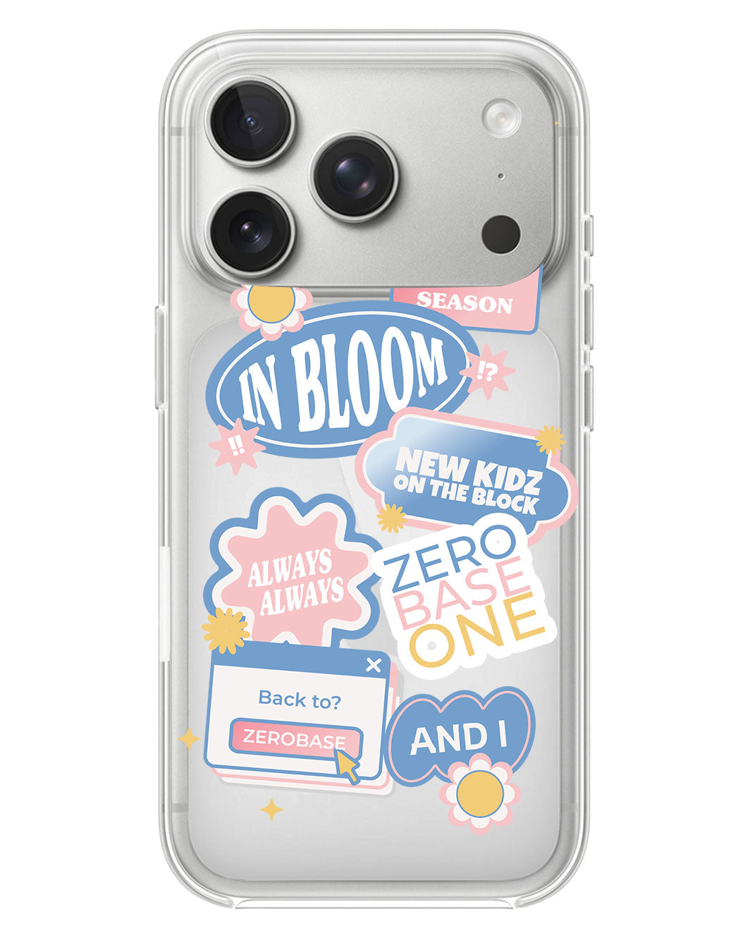 iPhone Rearguard Hybrid - Zerobaseone Song Sticker Pack