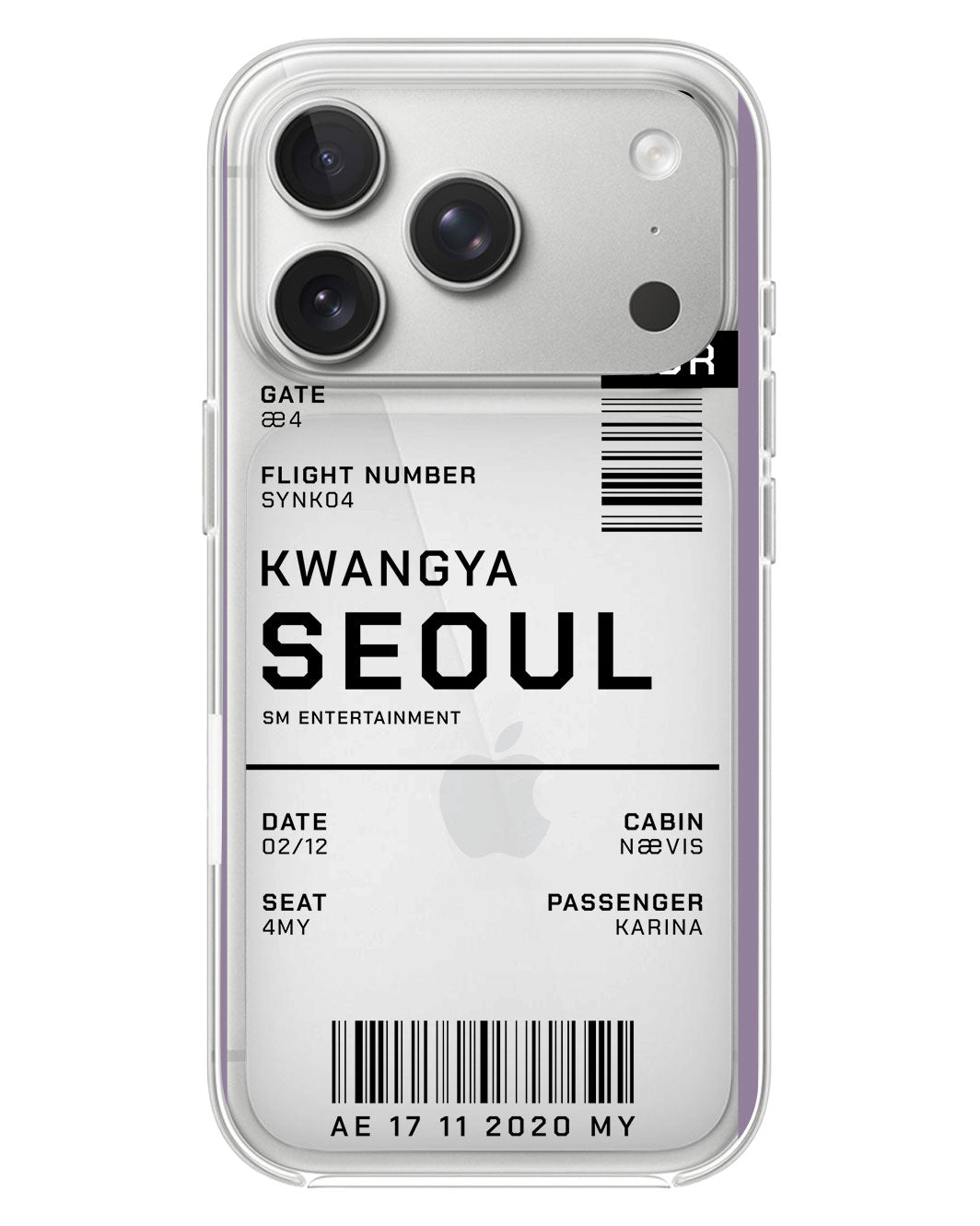iPhone Rearguard Hybrid - Aespa Kwangya Ticket