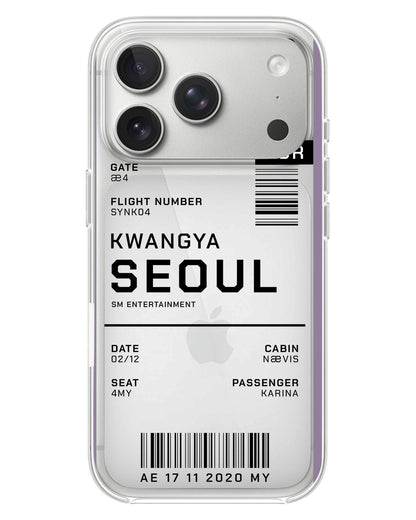iPhone Rearguard Hybrid - Aespa Kwangya Ticket