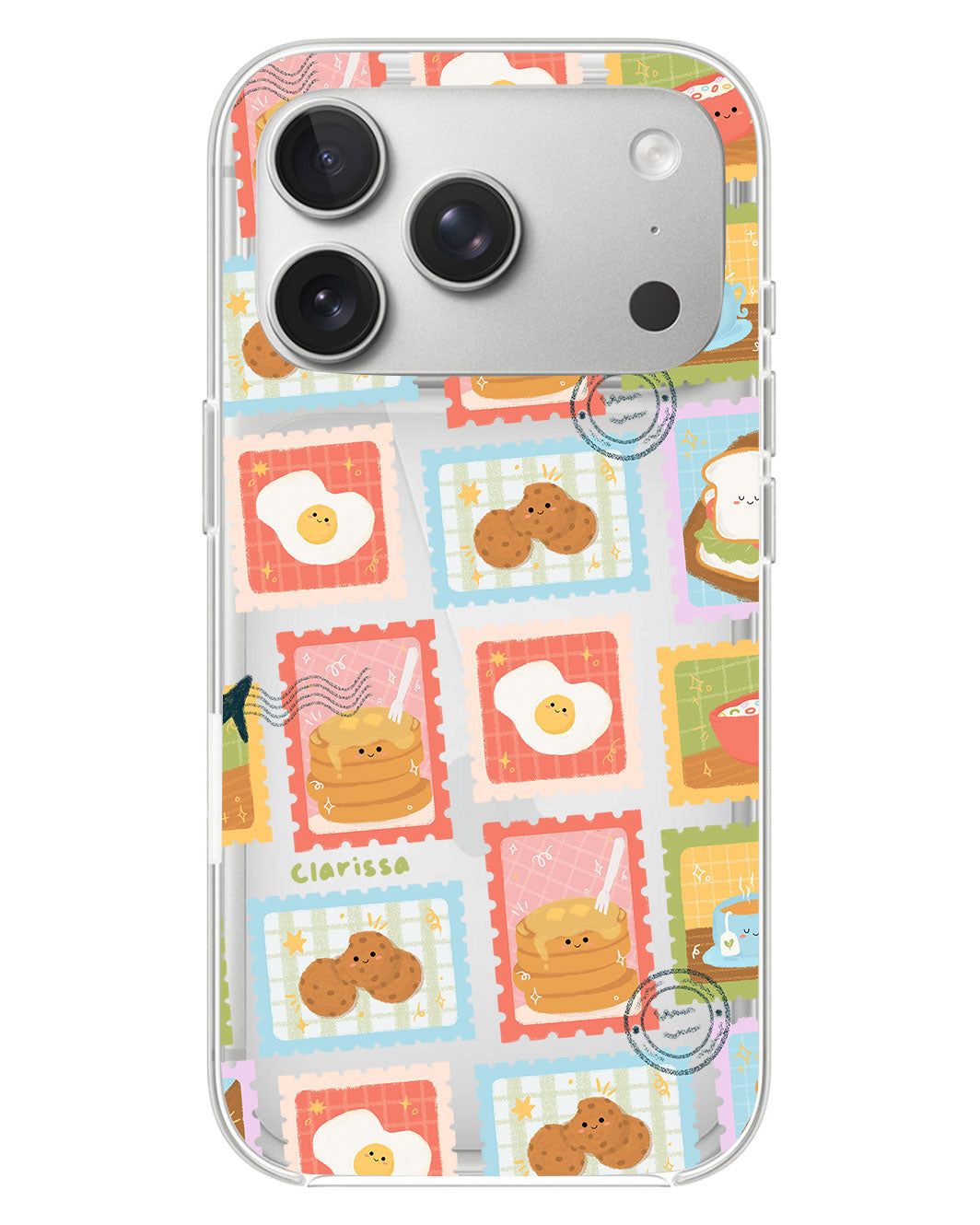 iPhone Rearguard Hybrid - Breakfast Menu Stamps