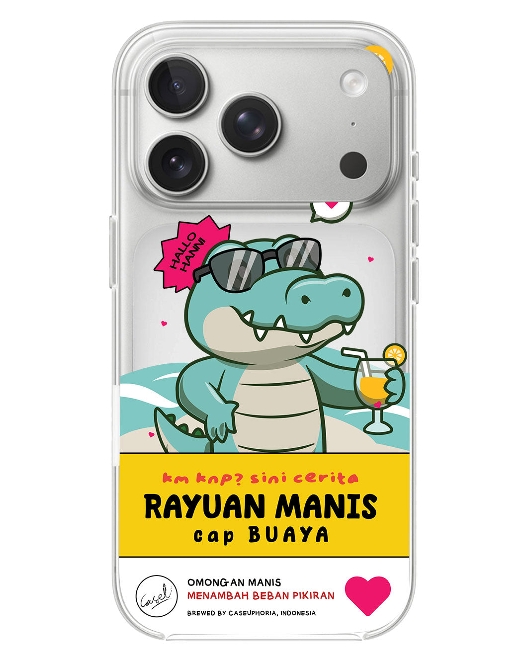 iPhone Rearguard Hybrid - Cap Buaya
