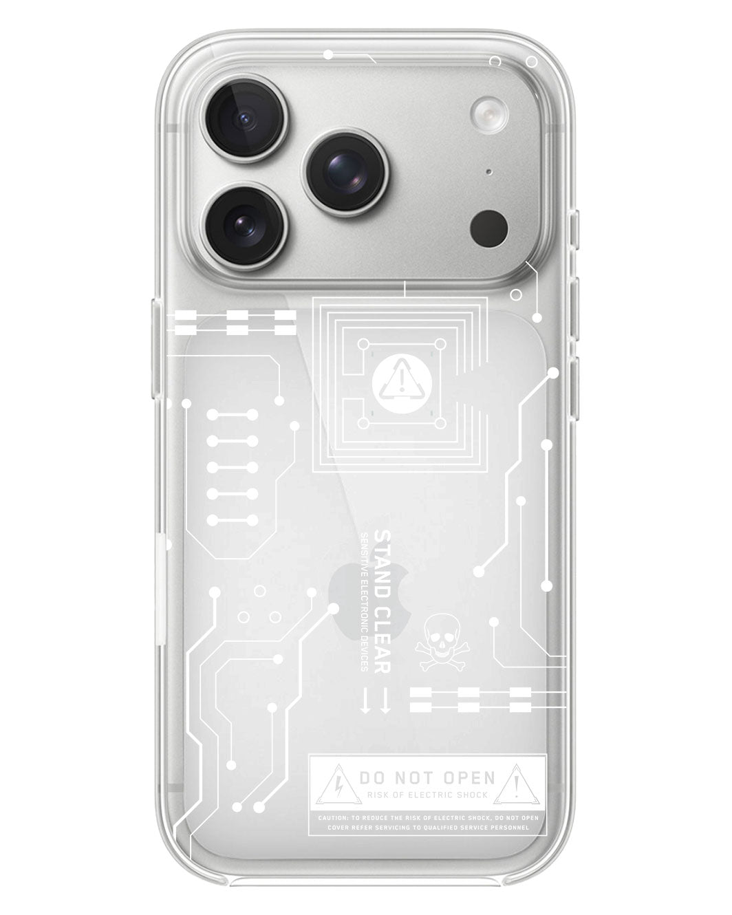 iPhone Rearguard Hybrid - Circuit White