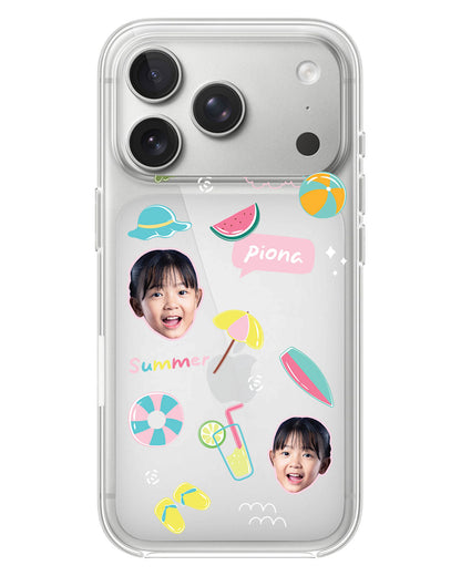 iPhone Rearguard Hybrid - Face Grid Summer
