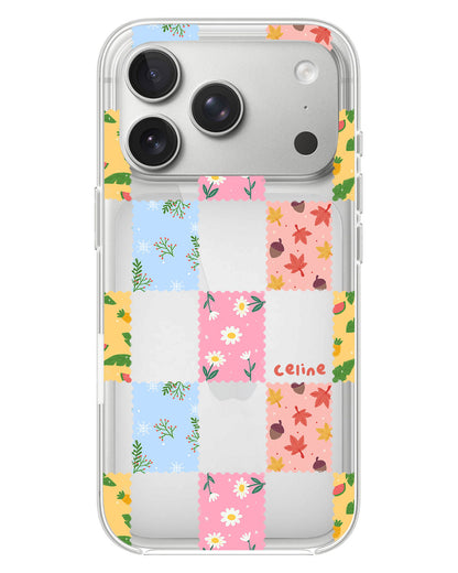 iPhone Rearguard Hybrid - Four Seasons Stamps