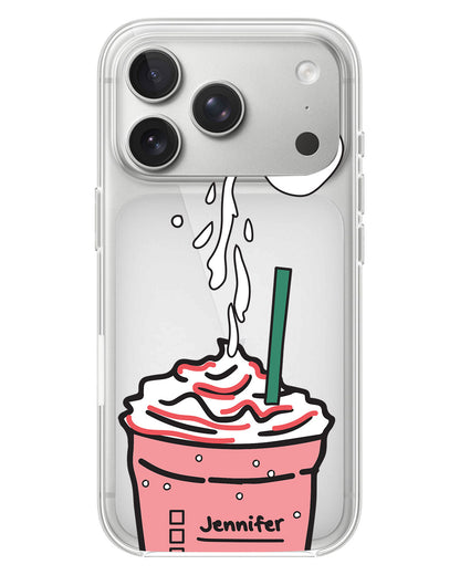 iPhone Rearguard Hybrid - Raspberry Frappe