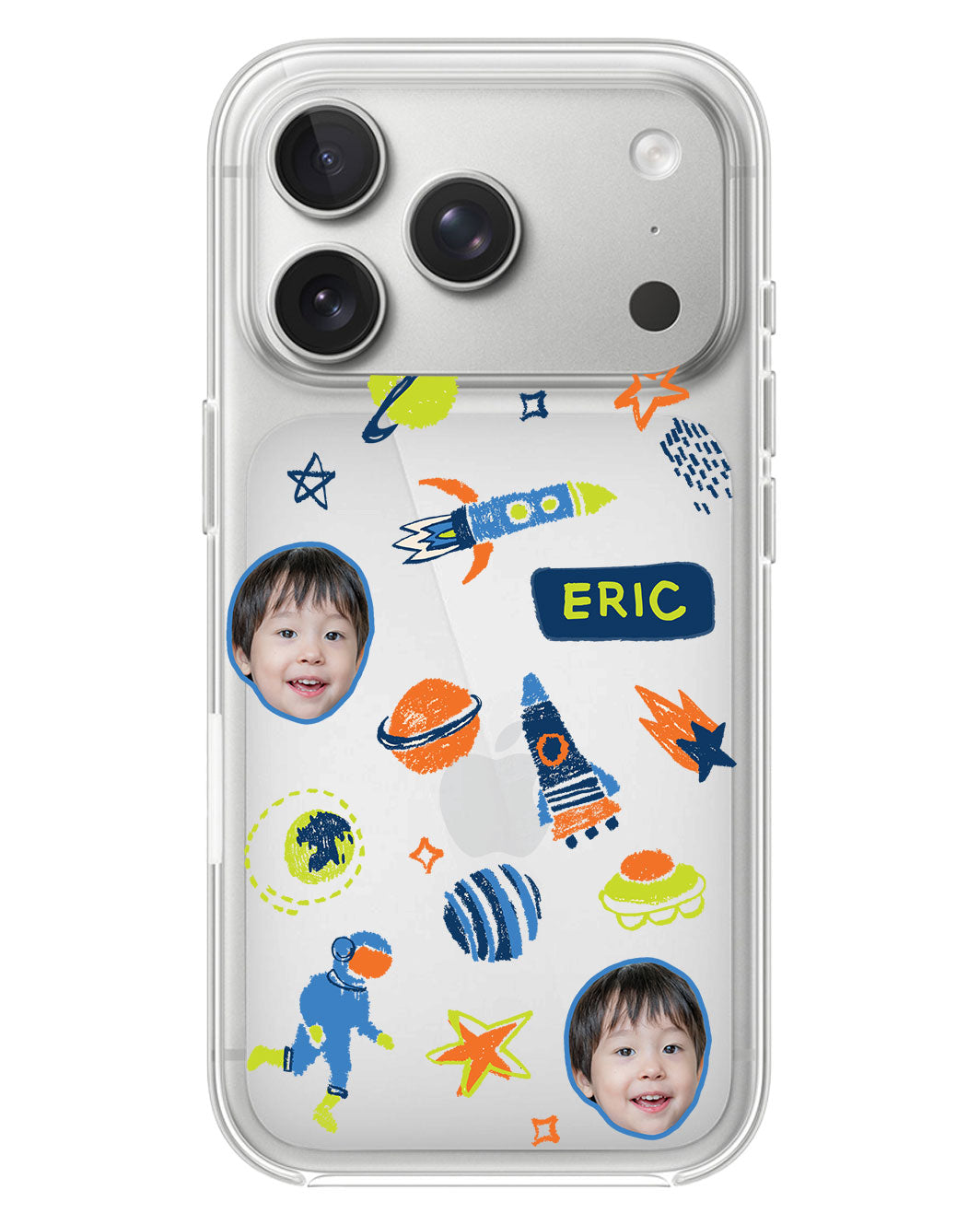 iPhone Rearguard Hybrid - Face Grid Galaxy