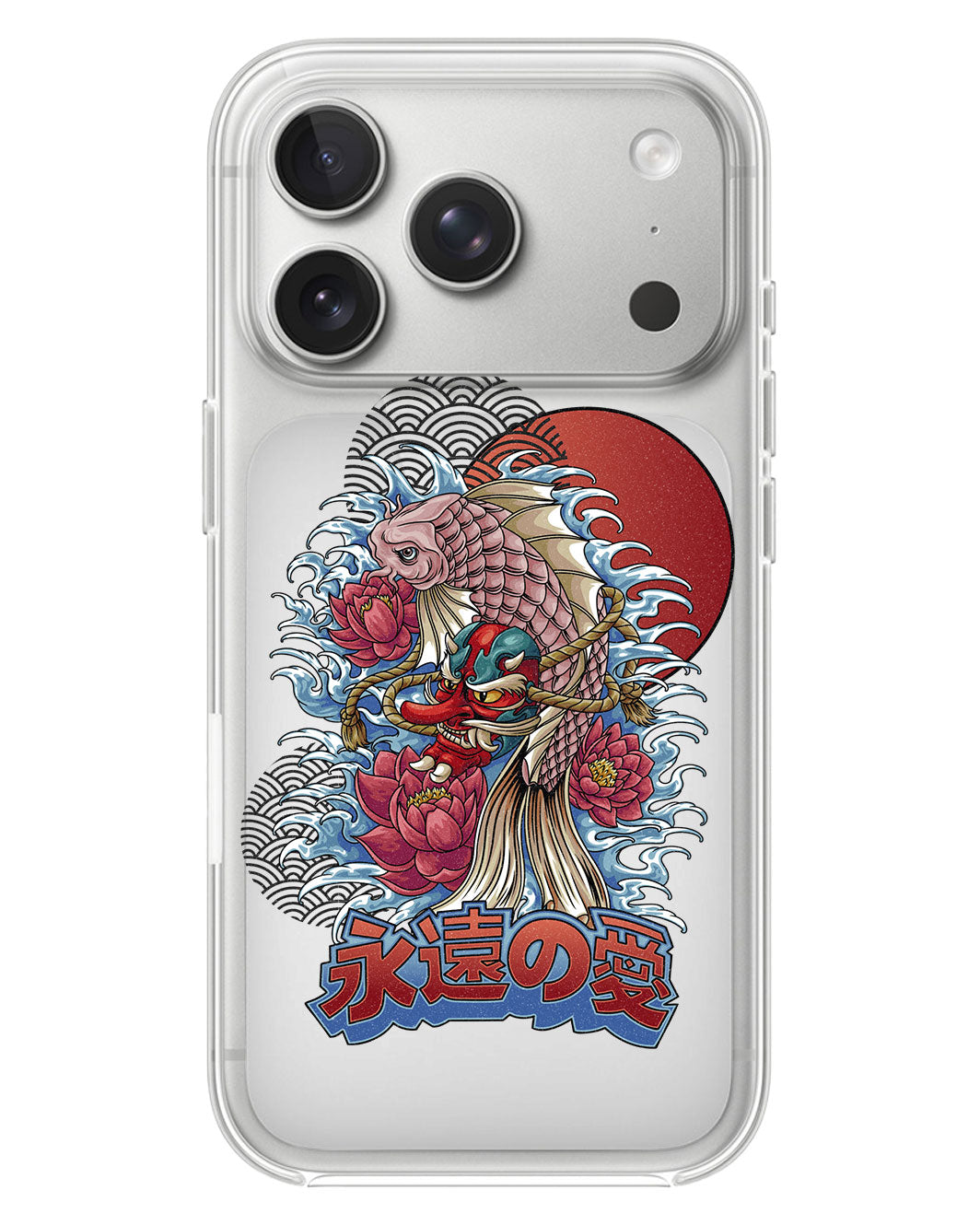 iPhone Rearguard Hybrid - Oni Koi