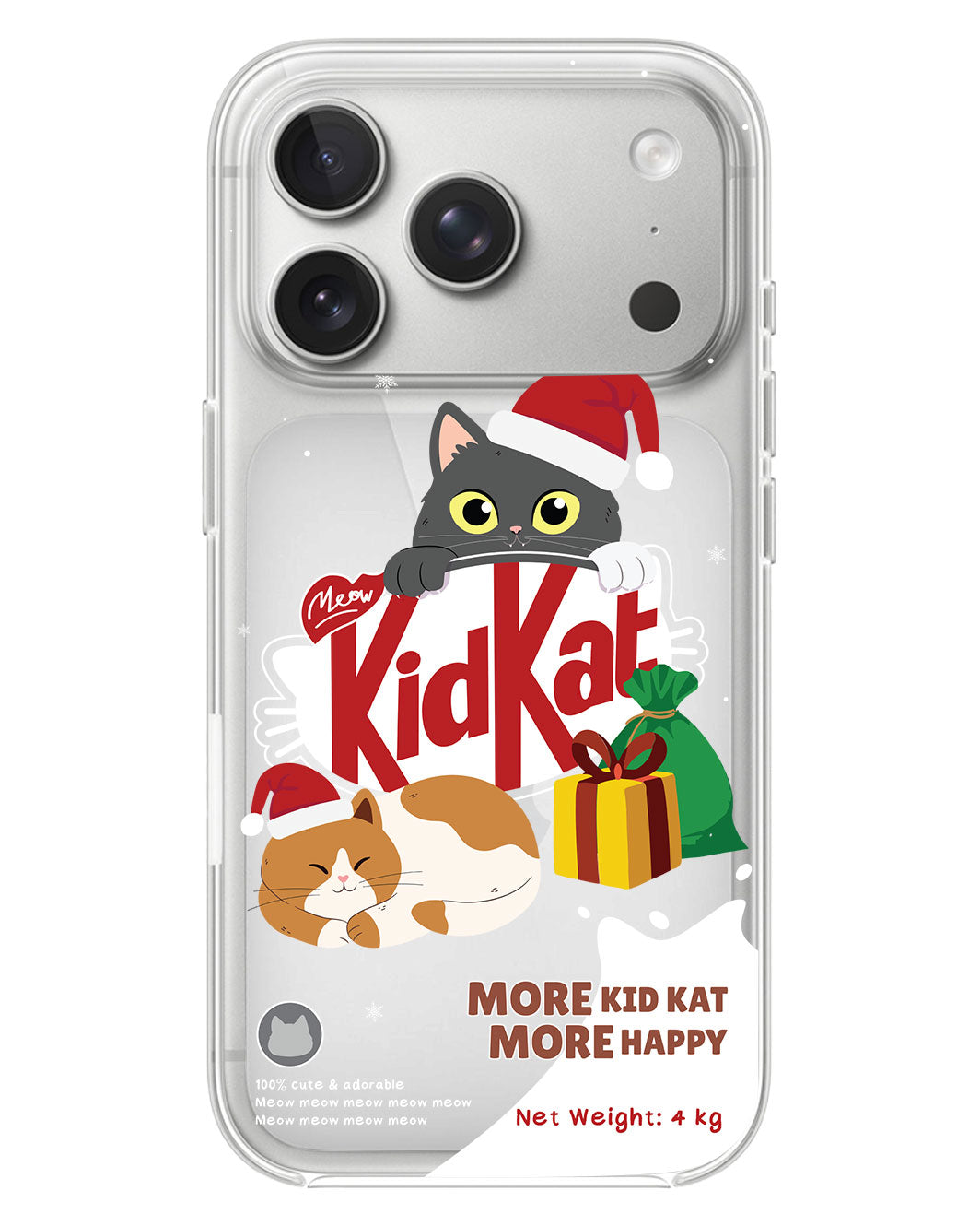 iPhone Rearguard Hybrid - Kidkat Christmas
