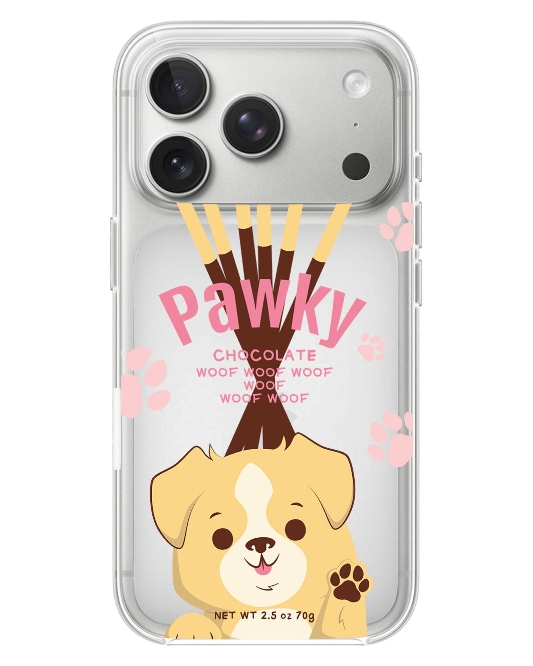 iPhone Rearguard Hybrid - Pawky Dog
