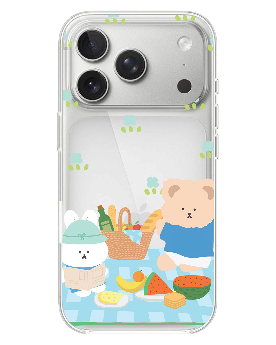 iPhone Rearguard Hybrid - Picnic Bear Blue