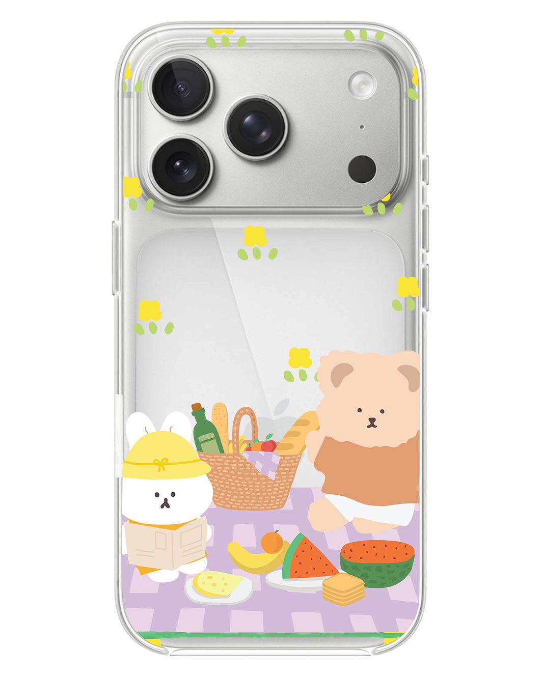 iPhone Rearguard Hybrid - Picnic Bear Lilac