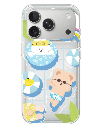 iPhone Rearguard Hybrid - Pool Party Blue