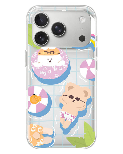 iPhone Rearguard Hybrid - Pool Party Pink