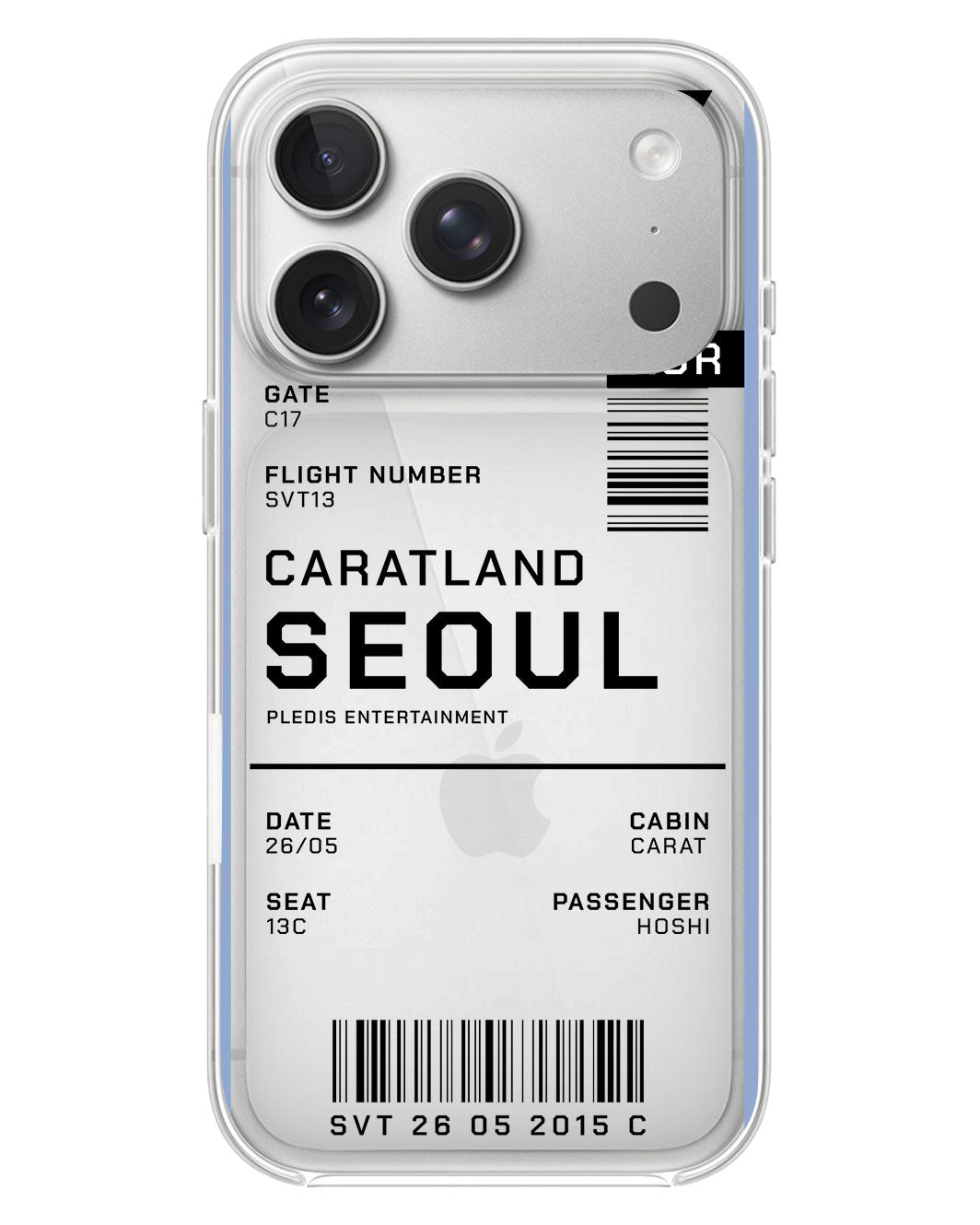 iPhone Rearguard Hybrid - Seventeen Caratland Ticket