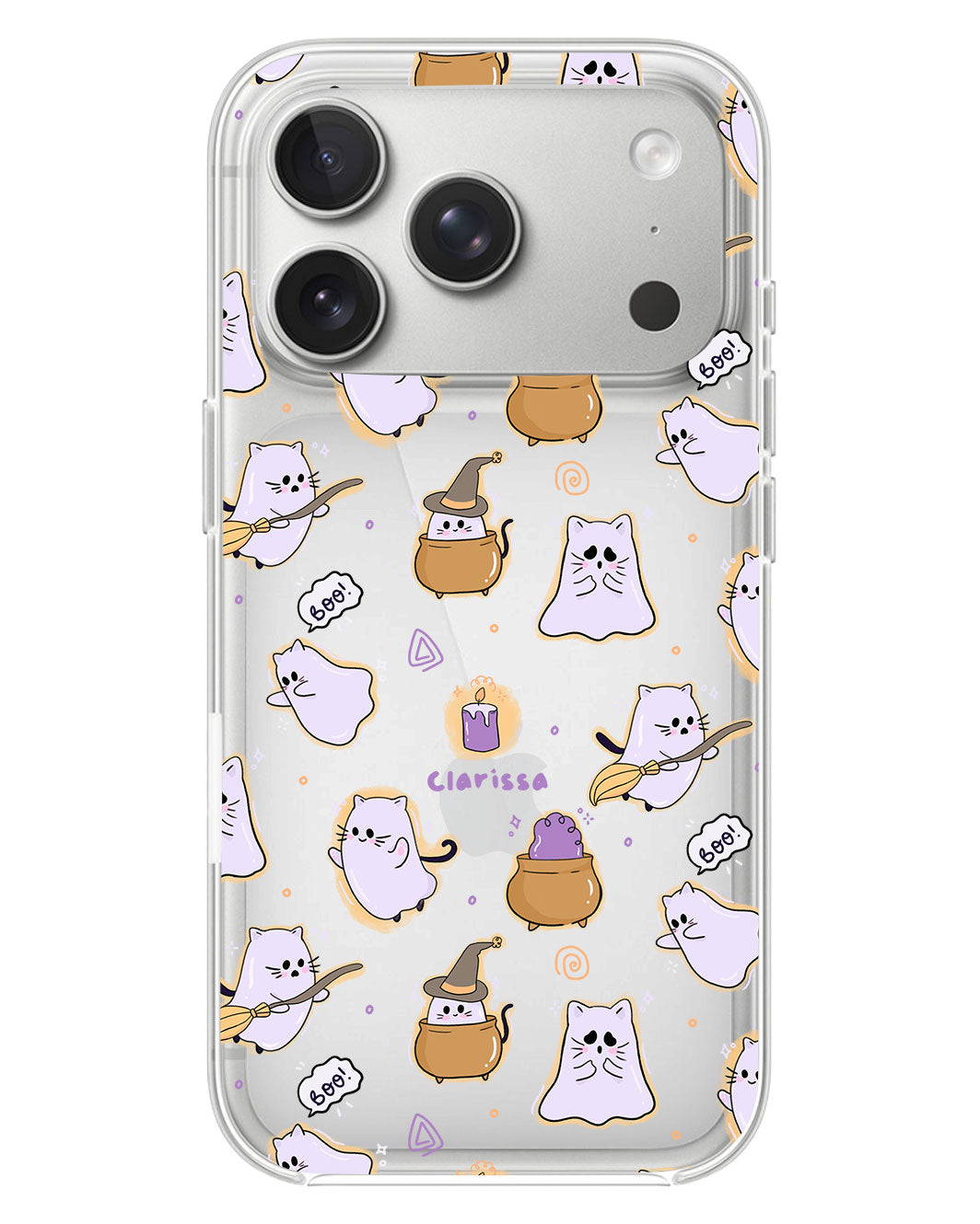 iPhone Rearguard Hybrid - Spooky Cat