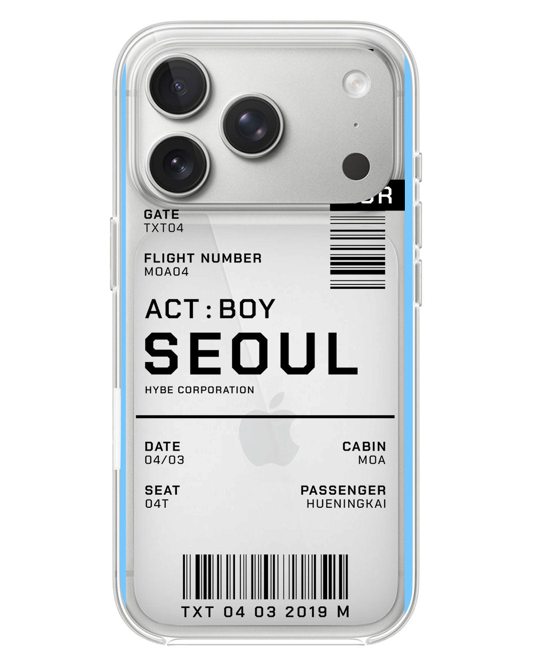iPhone Rearguard Hybrid - TXT Act Boy Ticket