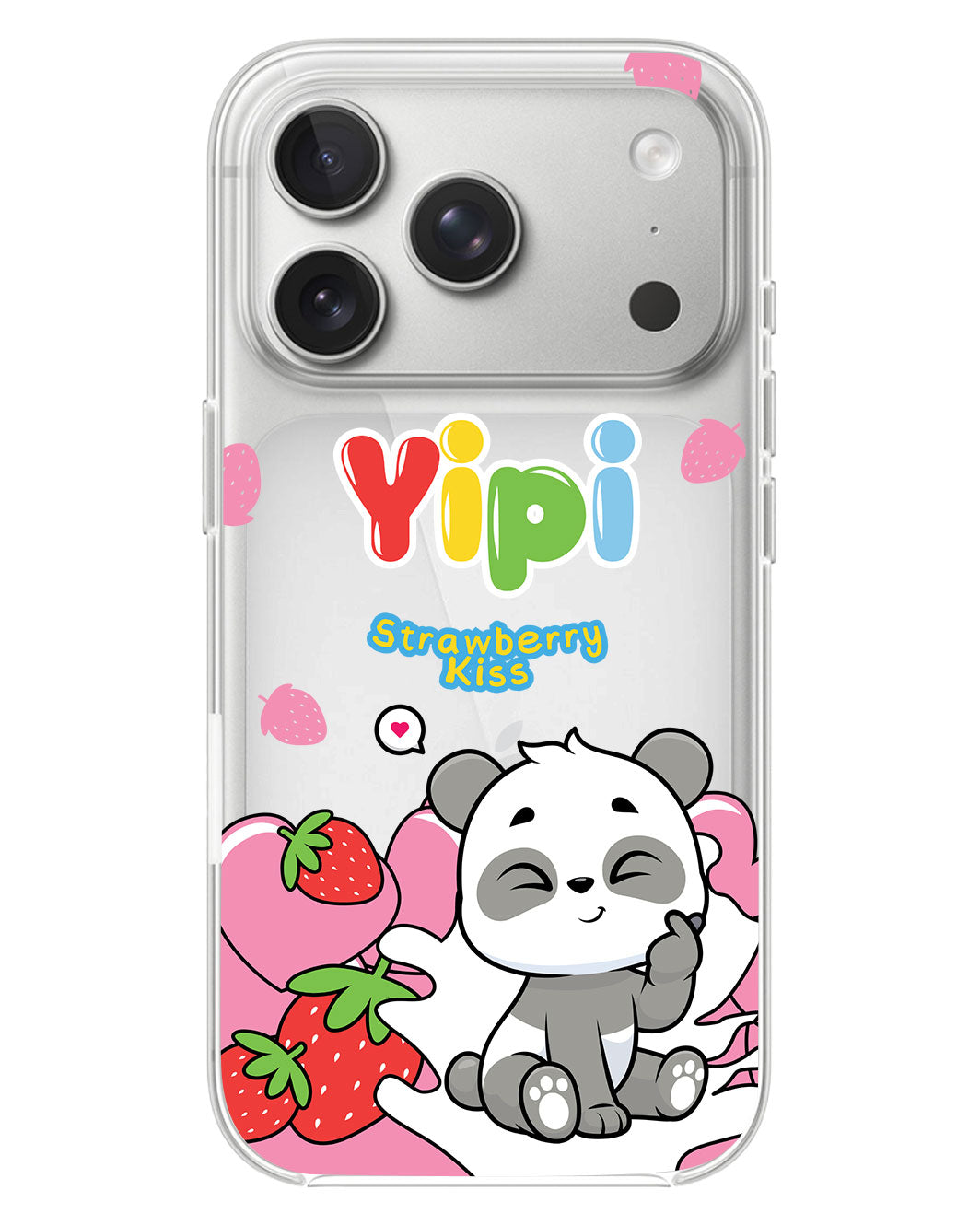 iPhone Rearguard Hybrid - Yipi Strawberry Kiss