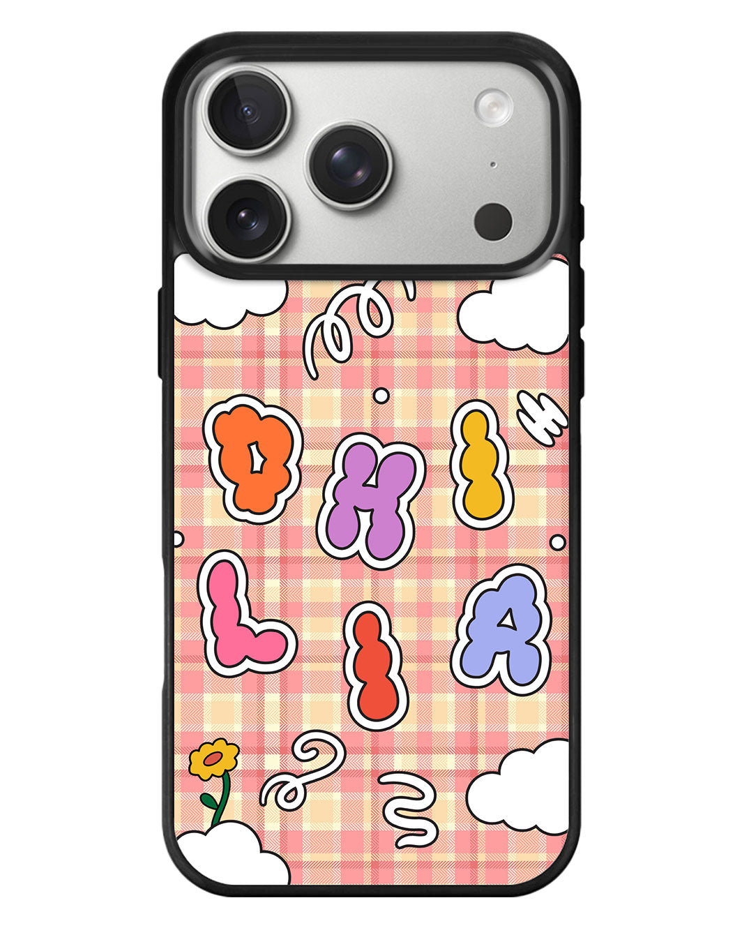 iPhone Standee Grip Case - Adorable Monogram 6.0