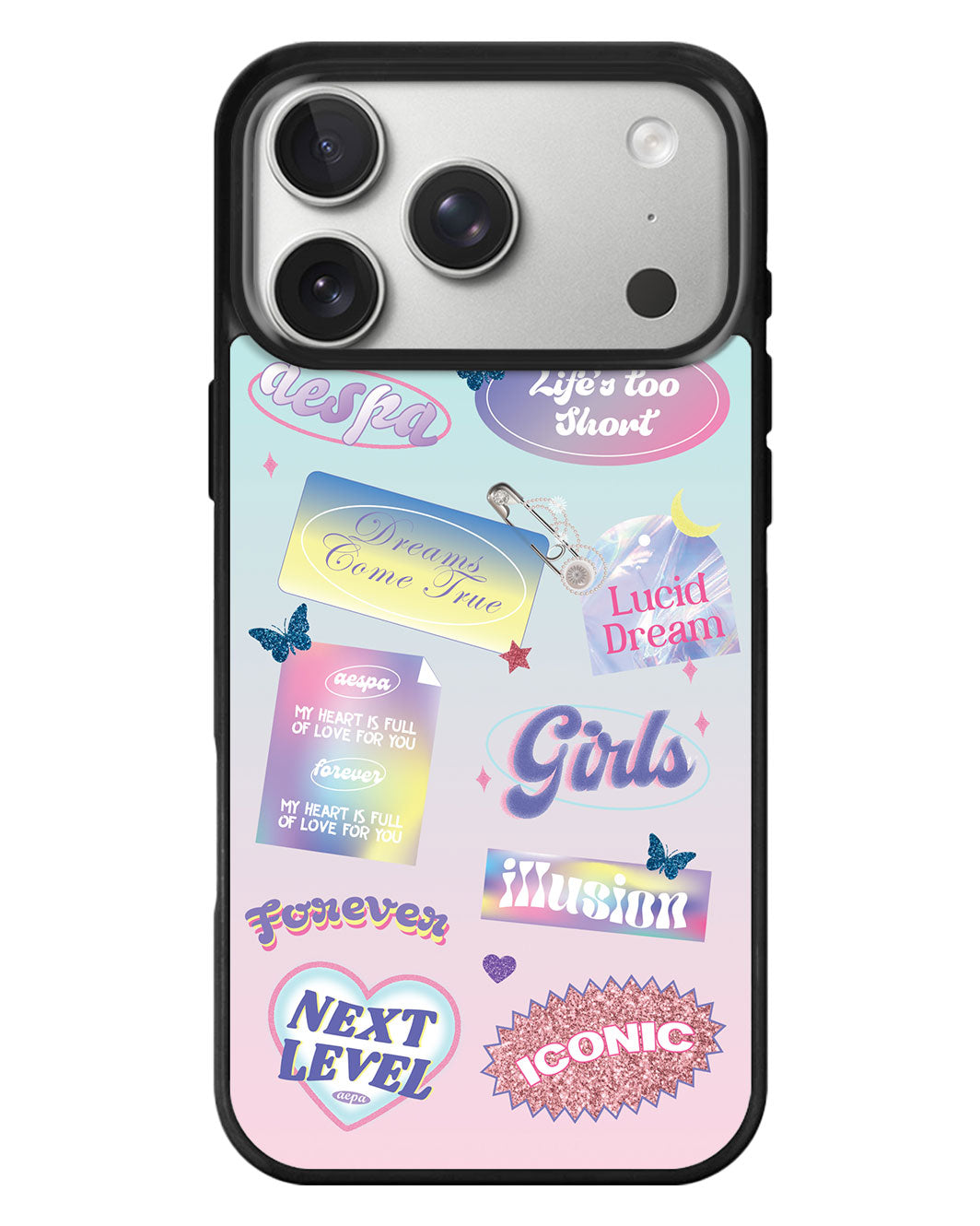 iPhone Standee Grip Case - Aespa Girls Pack