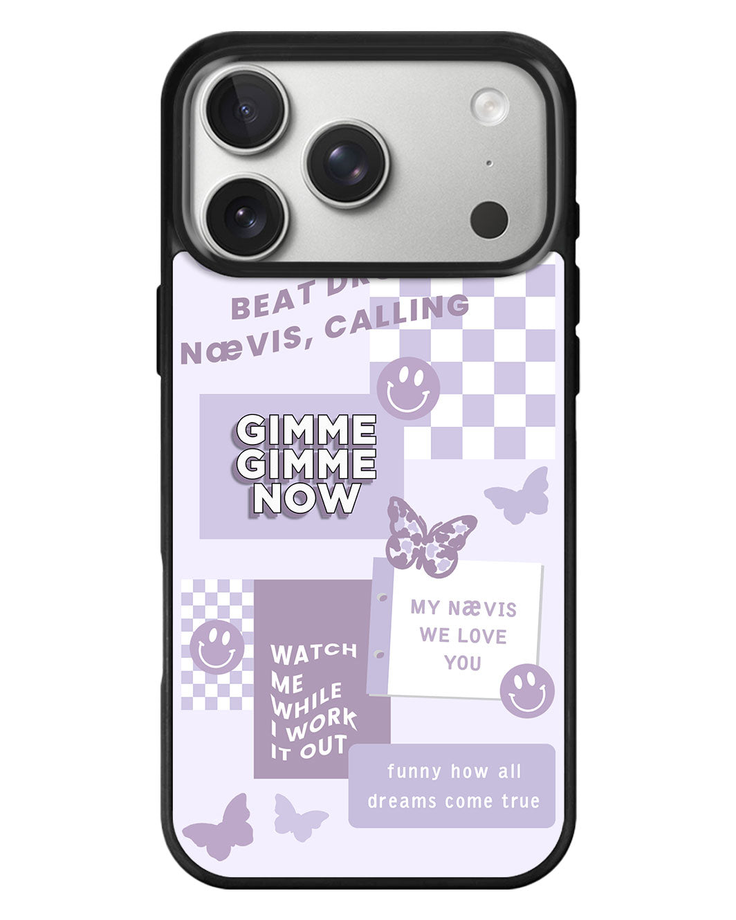 iPhone Standee Grip Case - Aespa Song Lyrics