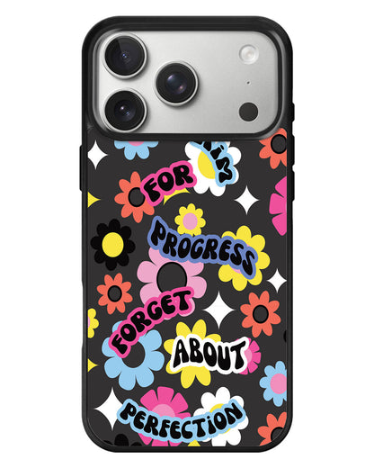 iPhone Standee Grip Case - Aim Progress Not Perfection