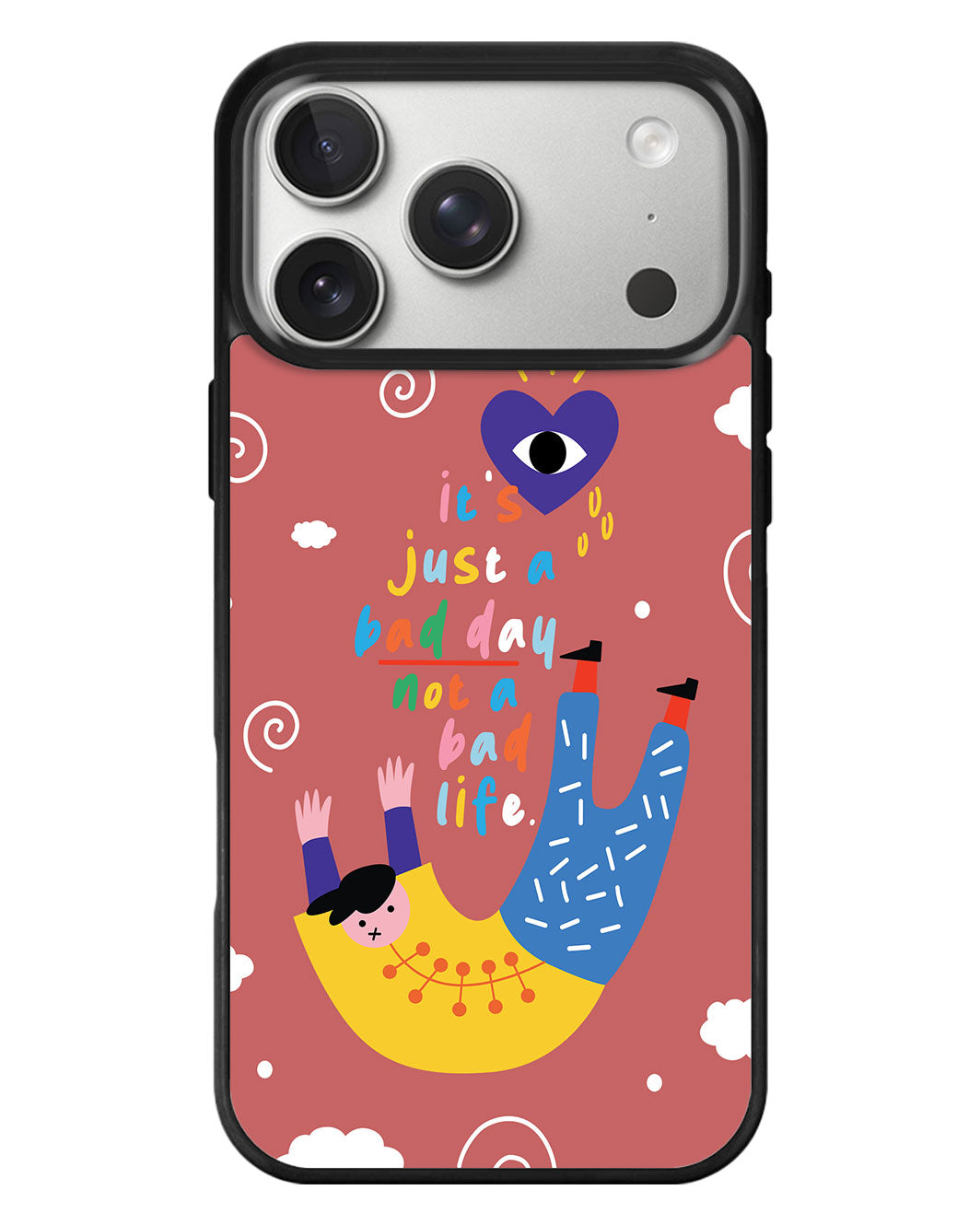 iPhone Standee Grip Case - Bad Day