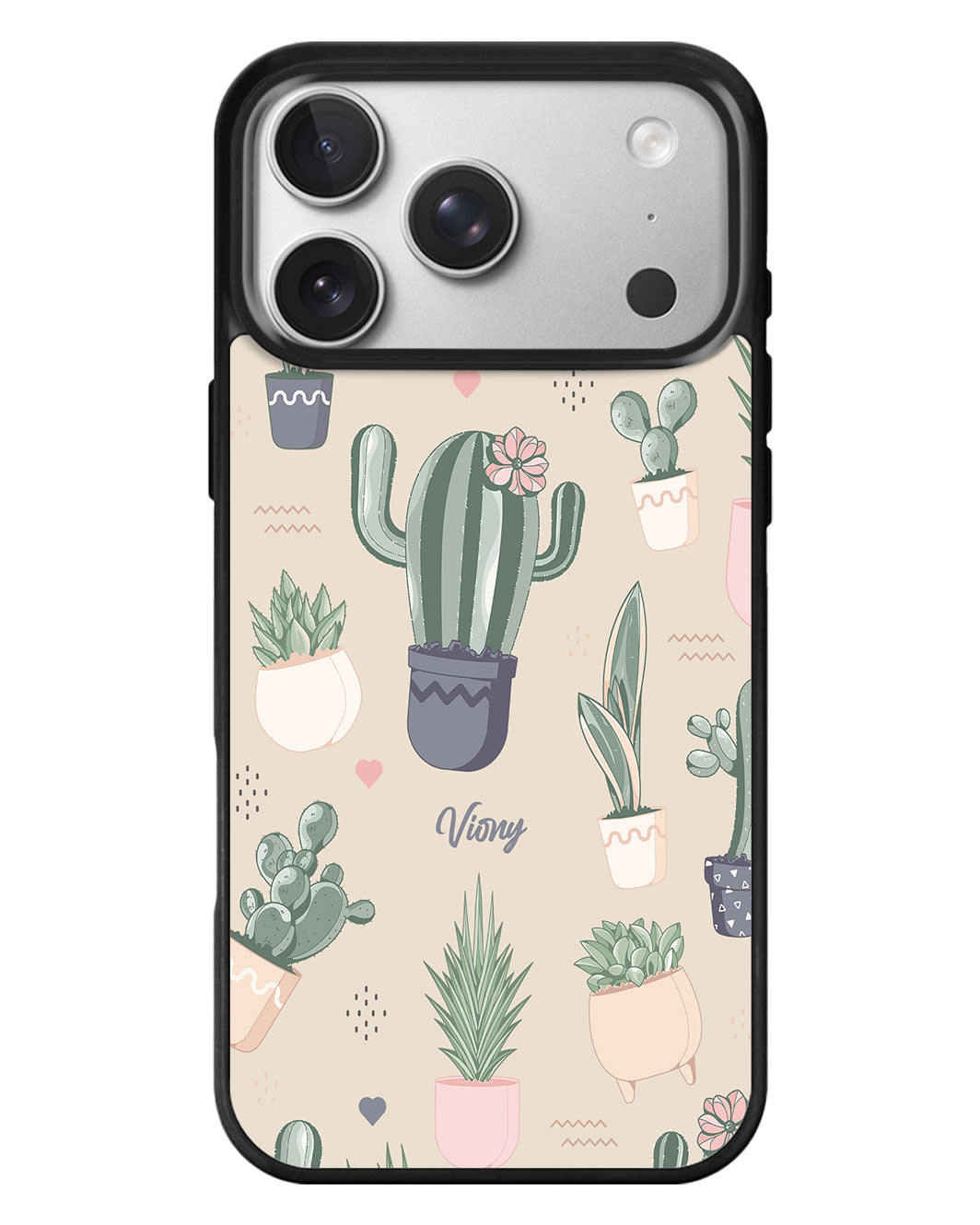 iPhone Standee Grip Case - Cactus 2.0