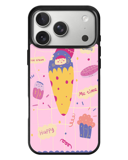 iPhone Standee Grip Case - Candy Doodle