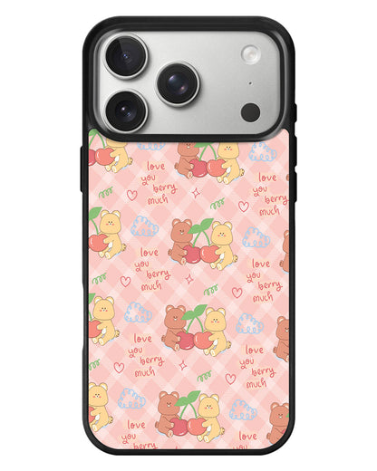 iPhone Standee Grip Case - Cherry Bear