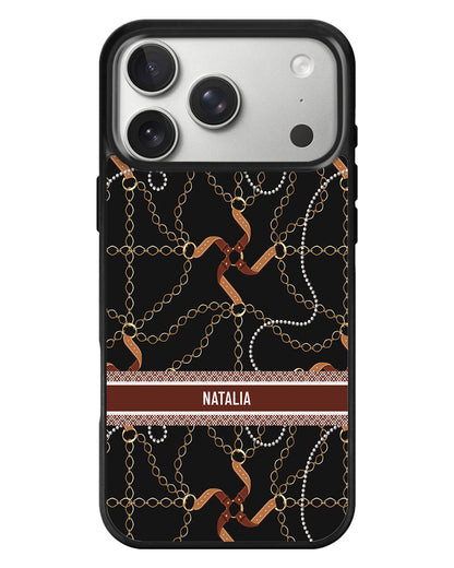 iPhone Standee Grip Case - Chevaux Dechaines