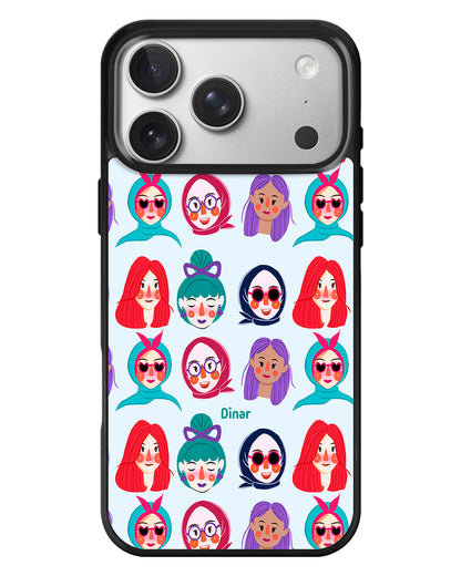 iPhone Standee Grip Case - Cute Sweety Faces