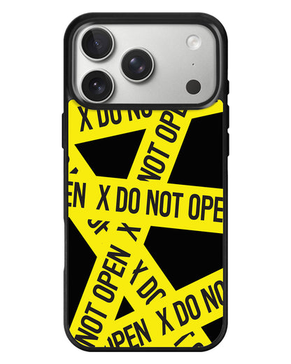 iPhone Standee Grip Case - Do Not Open 2.0