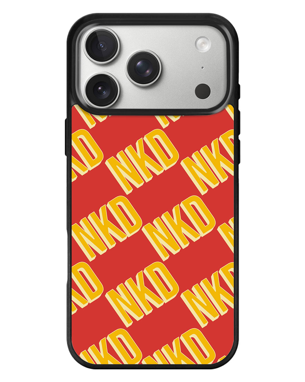 iPhone Standee Grip Case - Diagonal Initial Monogram 1.0