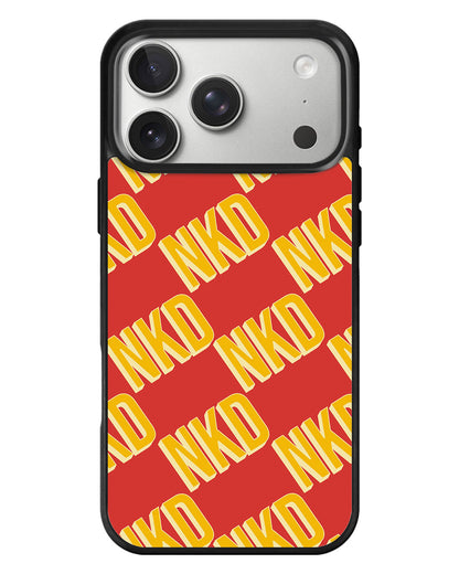 iPhone Standee Grip Case - Diagonal Initial Monogram 1.0