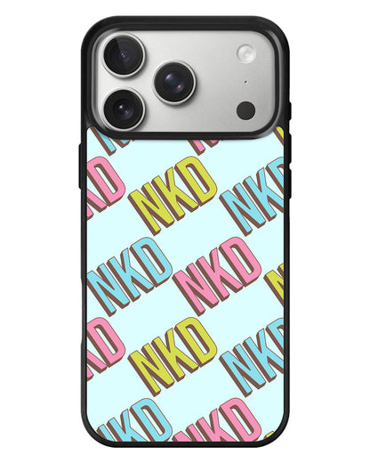 iPhone Standee Grip Case - Diagonal Initial Monogram 3.0